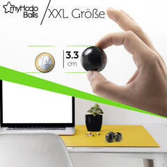myHodo XXL Magnetkugeln 33mm (2 Stück) – Kraft & Eleganz in deiner Hand