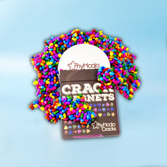 MEGA Bundle 575+ Bunte Crack Magnets + 2 XXL Magnetkugeln