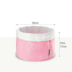 Körbchen Aufbewahrungskorb aus 100% Baumwolle Rosa (versch. Größen) myHodo