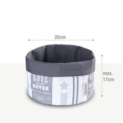 Körbchen Aufbewahrungskorb aus 100% Baumwolle Vintage (versch. Größen) myHodo