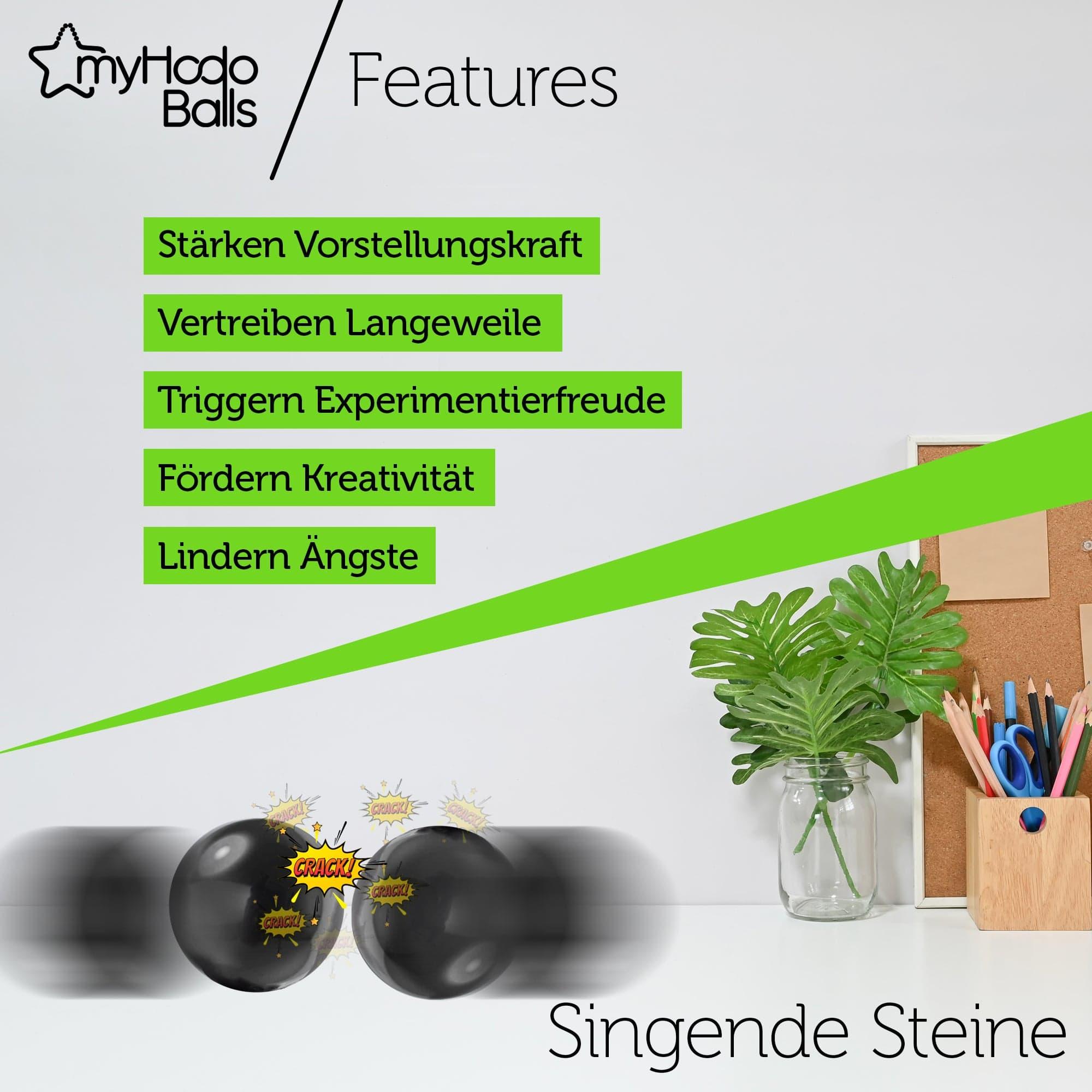 Magnete Extra Große Magnetkugeln 30mm (3 Stück) Anti Stress Geschenkidee