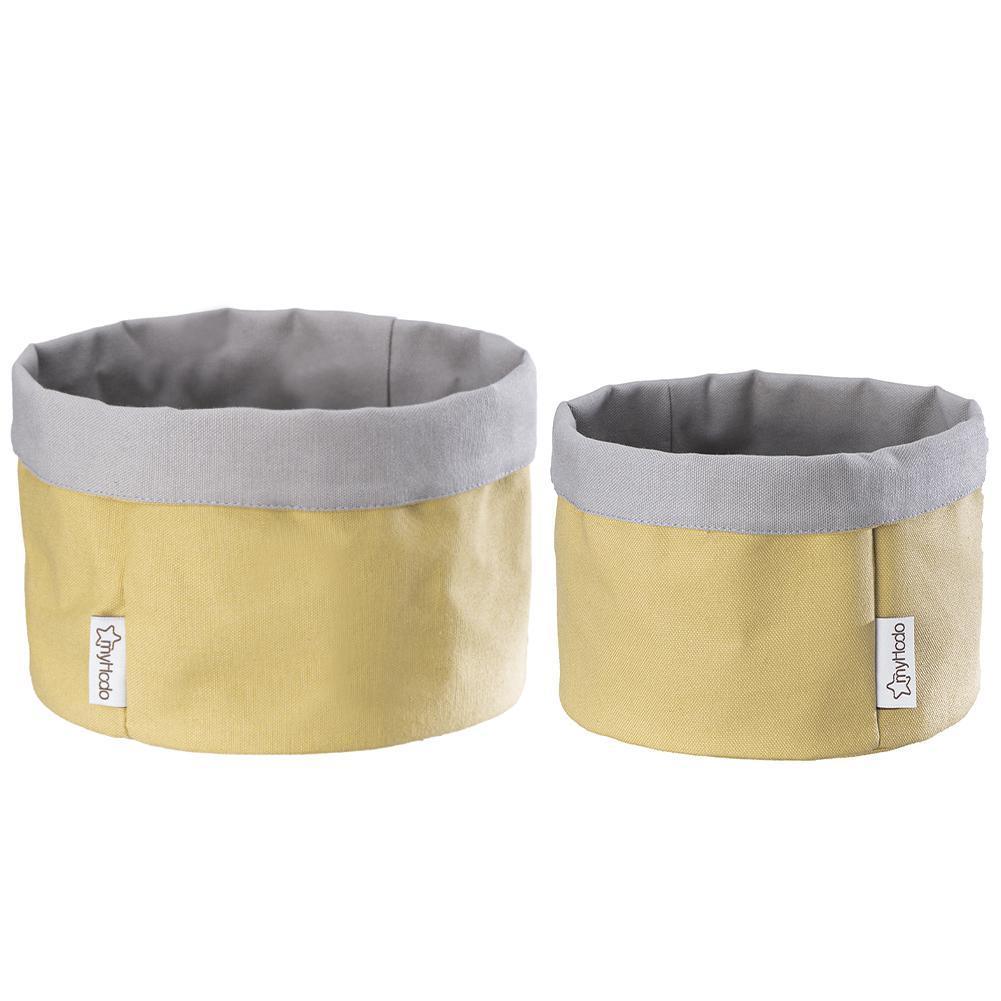 Körbchen Körbchen aus 100% Baumwolle Gelb (versch. Größen) myHodo