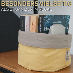 Körbchen Körbchen aus 100% Baumwolle Gelb (versch. Größen) myHodo