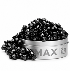 Crack Magnets MAX Schwarz – 300+ Magnetsteine für ASMR & Kreativität