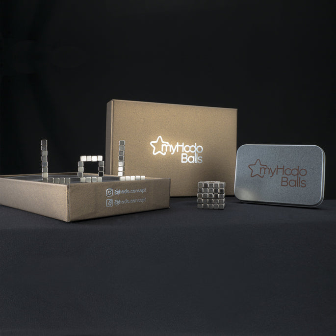 Magnetwürfel Neodym-Magnetwürfel 5mm Premium Set | Kreatives Geschenk bei MYHODO